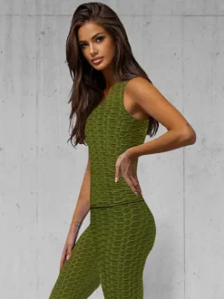 Fashion Zweiteiliges Trainingsanzug-Set JS/YW88037/7Z Damen Fitness | Fitnessanzüge Ohne Motiv