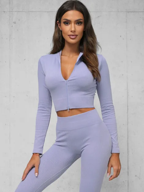 Fashion Zweiteiliges Trainingsanzug-Set O/SY2308 Damen Fitness | Fitnessanzüge Ohne Motiv