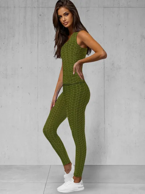 Fashion Zweiteiliges Trainingsanzug-Set JS/YW88037/7Z Damen Fitness | Fitnessanzüge Ohne Motiv