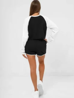 Sale Zweiteiliges Trainingsanzug-Set JS/M58631AB Damen Trainingsanzüge Ohne Kapuze
