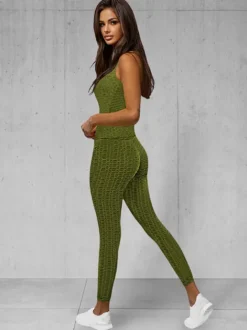 Fashion Zweiteiliges Trainingsanzug-Set JS/YW88037/7Z Damen Fitness | Fitnessanzüge Ohne Motiv